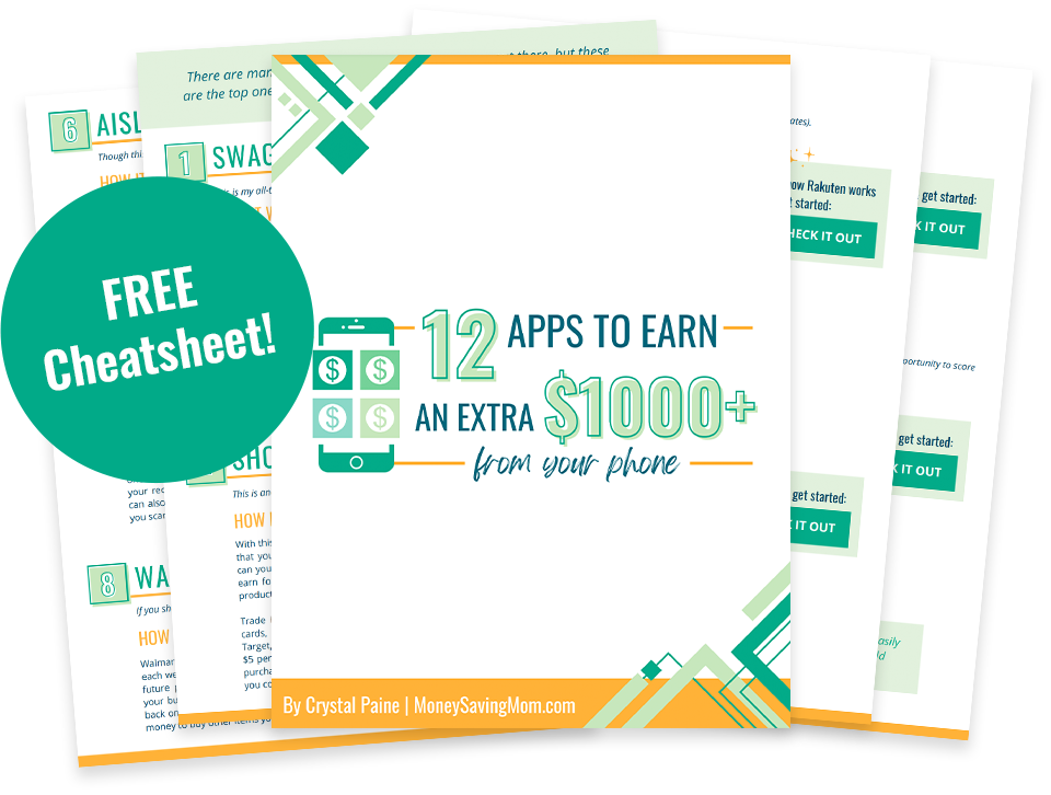 Cash App printable sheets